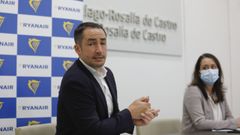 Jason McGuinness, director comercial de la compa��a a�rea irlandesa Ryanair