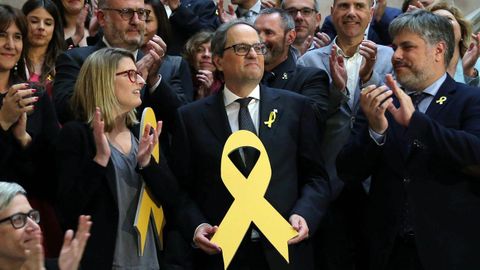 Quim Torra: �Nuestro presidente es Carles Puigdemont�