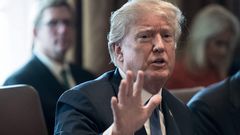 El presidente de Estados Unidos, Donald Trump, ha condenado lo que defini� como un �ataque atroz contra inocentes� sirios en Douma, al abrir una reuni�n de gabinete en la Casa Blanca.