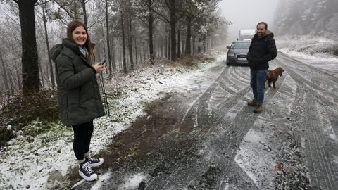 El domingo se prest� para una breve excursi�n por la nieve