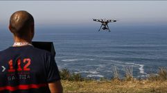 Drones para buscar al percebeiro desaparecido