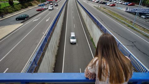 Este es el puente de la N-120 donde madre e hijo se tiraron al vac�o