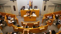 Imagen del pleno de la Deputaci�n da Coru�a