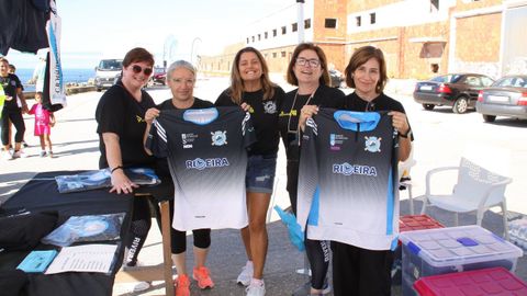 Bandera Femenina Concello de Ribeira. Liga Galega de Traieiras