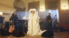 La Oreja de Van Gogh en su reciente actuaci&oacute;n en RTVE, con Amaia Montero de nuevo como vocalista.