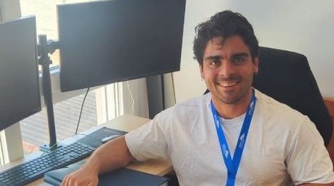 Pablo Gra�a compagina el pirag�ismo y los estudios de Ingenier�a.