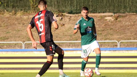 Dani Ojeda, juhador del Racing de Ferrol