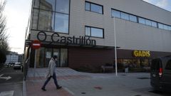 El polideportivo del Castrill�n, en una imagen del a�o 2021