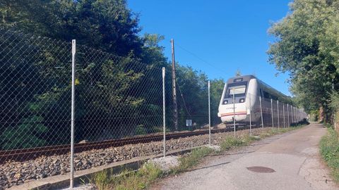 Foto del lugar del accidente, entre Padrón y A Escravitude