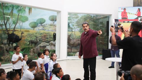 El presidente venezolano, Nicols Maduro, en Caracas