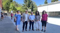 Visita al colegio Ben Cho Shey de O Pereiro de Aguiar