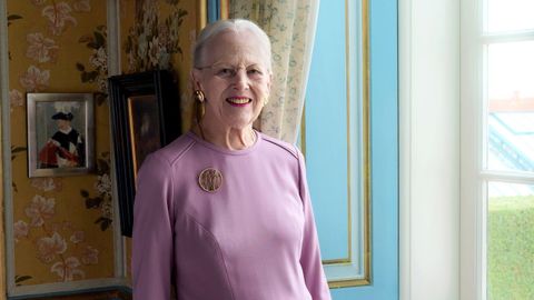 La reina em�rita Margarita de Dinamarca