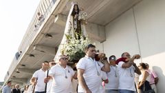 Ribeira rinde tributo a la Virgen del Carmen