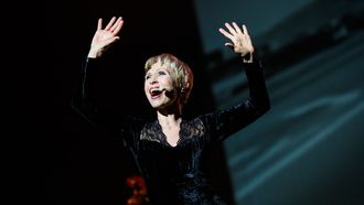 La cantante Nathalie Lermite, en un momento del espect�culo