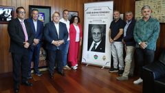 La presentacin se llev a cabo en el antiguo despacho de Jess Alonso, a quien est dedicado el partido.