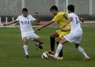 El delantero Adri�n Armesto, a la derecha, est� certificando una gran temporada. 