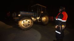 El tractor del fallecido
