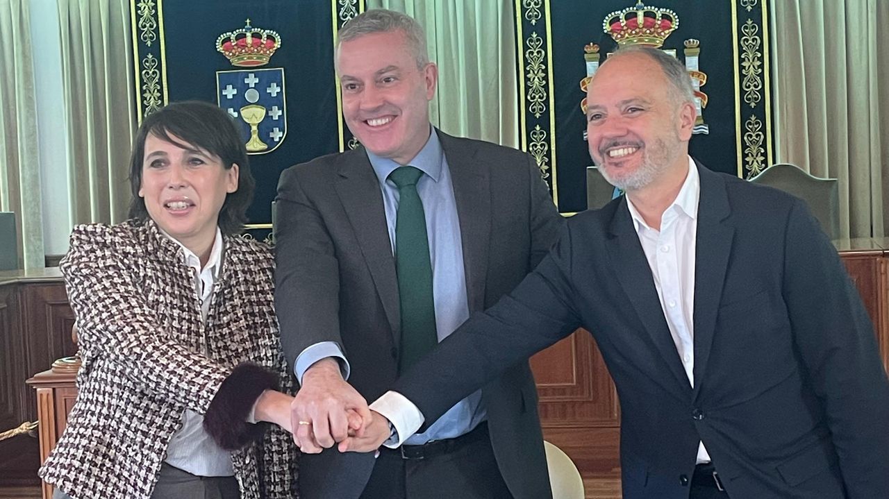 Zona Franca, Xunta y A Cañiza firman el protocolo para desarrollar el polígono de O Vieiro