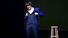 Luis Piedrahita en la actuaci�n del pasado a�o en el Auditorio de Ourense