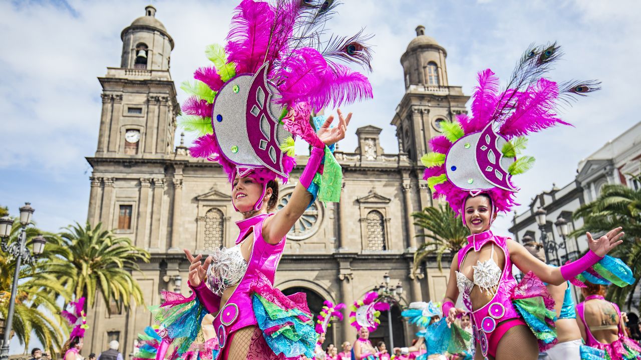 Carnaval por todo lo alto: Niza, Galicia, Islas Canarias y Portugal