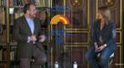 Eva Parera con Alejandro Fern�ndez, del PP catal�n