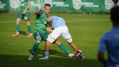 Vitra, en un duelo contra uno de los j�venes talentos celtistas