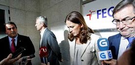 Mar�a Pardo anunci� la dimisi�n de los ediles tras su reuni�n con Alfonso Rueda, Carlos Negreira, Diego Calvo y �ngel Curr�s. 