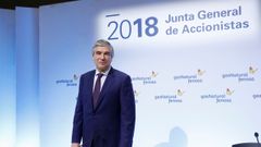 Francisco Reyn�s, en la Junta General de Accionistas de Gas Natural Fenosa