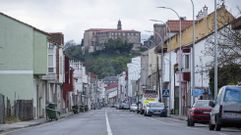 Vista de la calle Morin, traves�a urbana de titularidad auton�mica