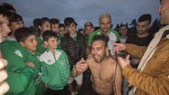El Coristanco festeja por todo lo alto que es campe�n invicto de liga: �las im�genes!