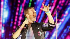Concierto de Coldplay en Colombia la semana pasada 