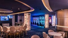 Imagen del interior del Casino Santiago