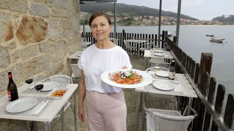 Restaurante O Con de Aldán en una imagen de archivo