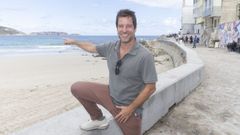 Baqueiro fue pregonero de las Festas do Mar de Malpica en agosto del 2023.