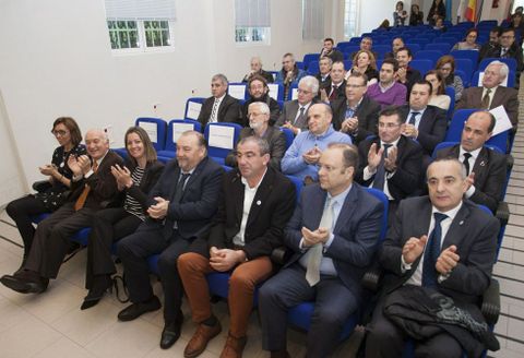 Toma de posesi�n del pleno y junta directiva, el pasado 29 de diciembre en el Forcam. 