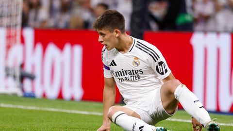 Arda G�ler.Arda G�ler con el Real Madrid