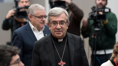 El presidente de la Conferencia Episcopal Espa�ola, Luis Arg�ello