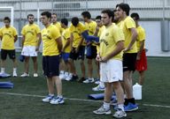 Los futbolistas del Chantada B dejaron buenas sensaciones en los dos partidos de liga. 