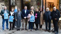 Presentacin de la cuarta edicin del Premio Lorca, Guerra da Cal, Blanco Amor ao Dilogo e  Concordia