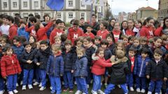 La Compa��a de Mar�a tom� la plaza de Espa�a por el D�a de la Paz