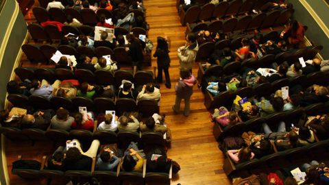 El Teatro Principal, durante una sesin de Cineuropa