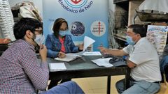 Os representantes do BNG mantiveron unha xuntanza hai uns meses coa asociaci�n Mar de Noia