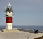 El faro del Cabo Ortegal, un referente tur�stico de la zona. 
