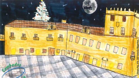 La postal ganadora del primer� premio, de �lvaro Paz