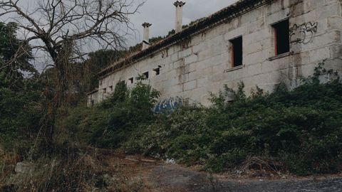 Estado de abandono de la antigua granja