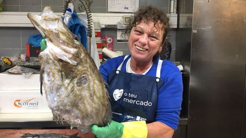 Productos de las pescaderías de la plazas de Lugo