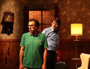 Una escena de �D.E.P.� de Malasombra Teatro