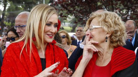 Cifuentes, junto a Carmena por la fiesta de San Isidro