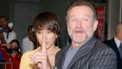 Robin Williams y su hija Zelda, en una fotografa de archivo