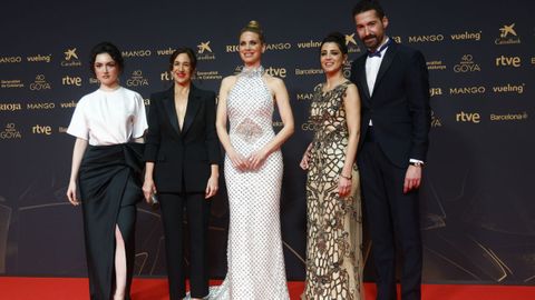  La realizadora Vanesa Romero acompa�a por el equipo del cortometraje �Sexo a los 70�.